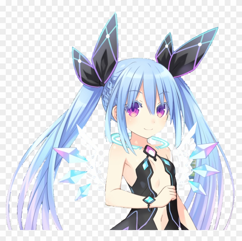 💬 On Twitter - Hyperdimension Neptunia Blue Hair Clipart