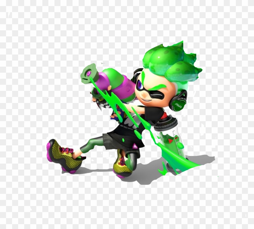 Screen Shot 2018 01 06 At - Splatoon Green Inkling Boy Clipart
