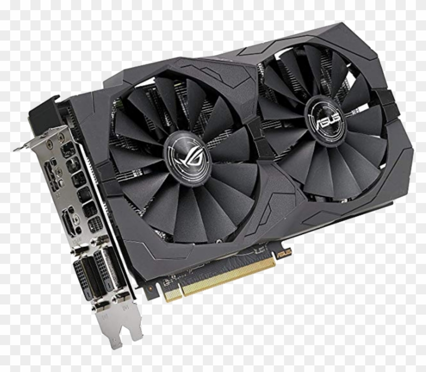 Best Graphics Cards For Gaming In - Rog Strix Rx570 04g Clipart #5036431
