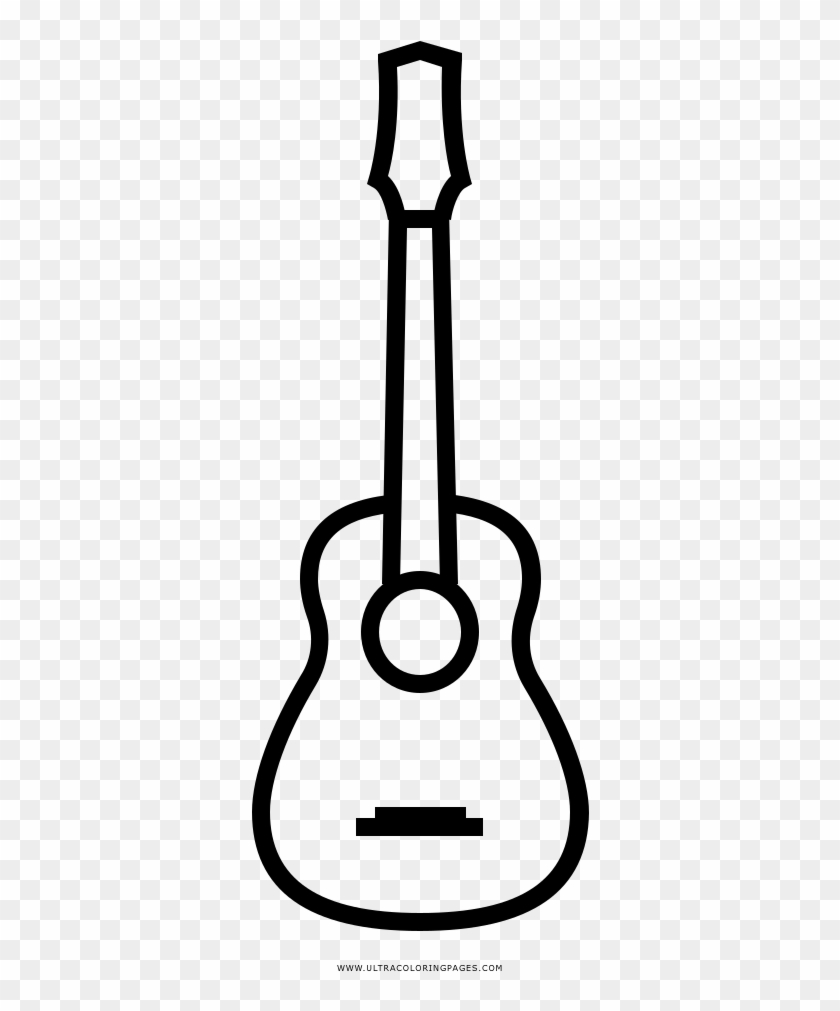 Forma De Violao Desenho Clipart #5036520