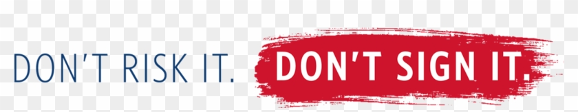Don T Sign Clipart #5036616