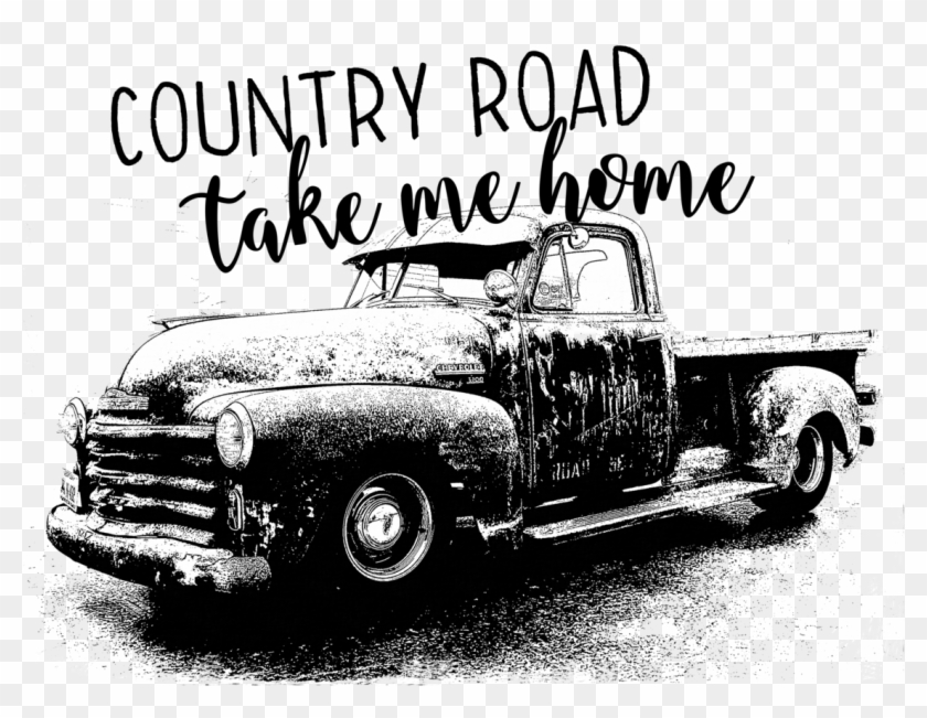 Loving Every Single Part Of This T-shirt - Country Road Take Me Home Png Clipart