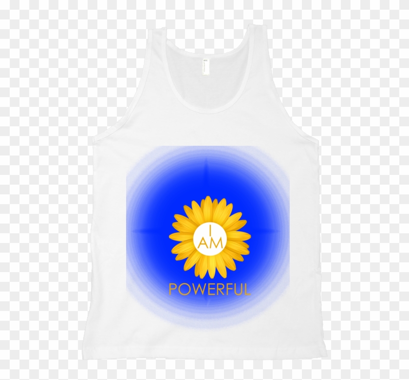 Solar Plexus Chakra I Am Powerful Tank Top - Uzunköprü Clipart