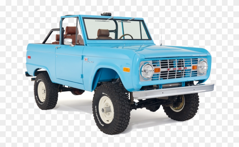 Classic Ford Broncos The Leader In 1966-1977 Early - Off-road Vehicle Clipart #5037282