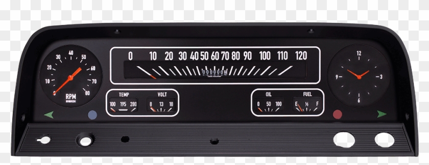 Picture Of 1964-66 Chevy Truck Package - 1964 C10 Instrument Cluster Clipart