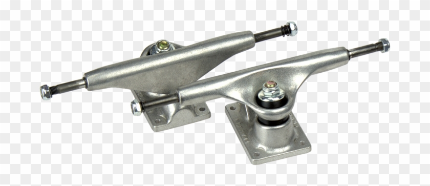 Tracker 161mm Classic Trucks Polished Set - Longboarding Clipart #5037403