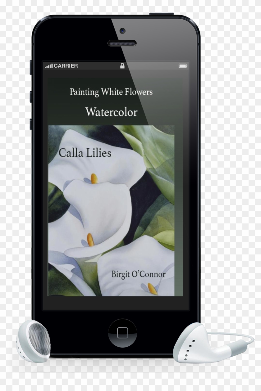 How To Paint White Flowers In Watercolor - Psychology Clipart