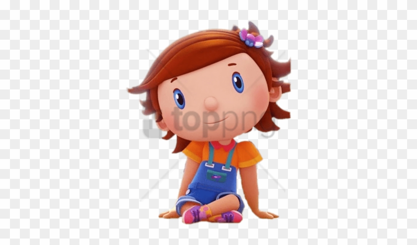 Free Png Download Helen Sitting On The Floor Clipart - Cartoon Transparent Png