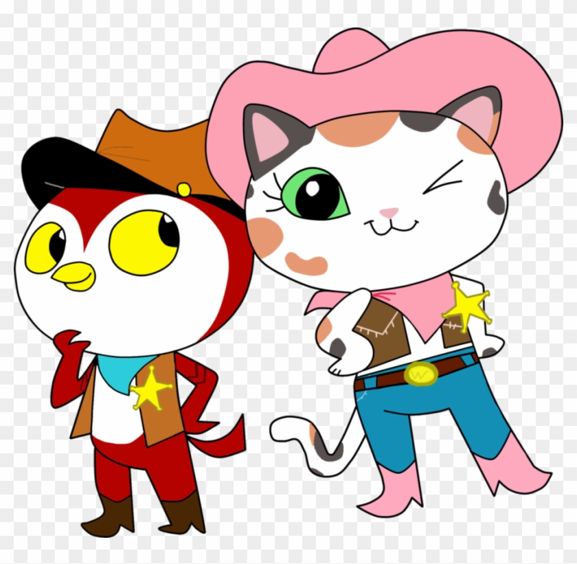 Sheriff Callie And Deputy Peck Clipart #5037760