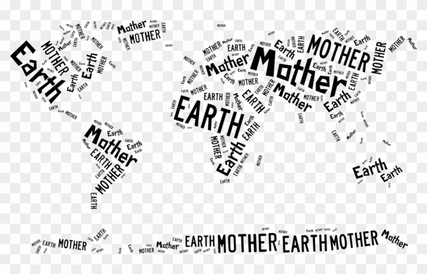 Dia De La Madre Tierra- - Handwriting Clipart