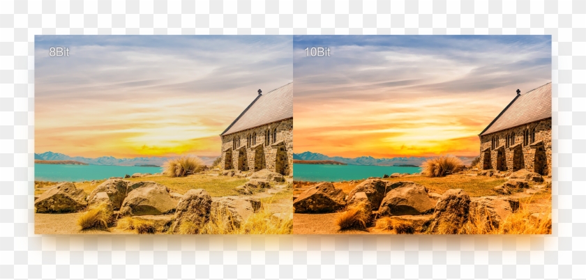 10 Bit Provides - 8 Bit Vs 10 Bit Hdr Clipart