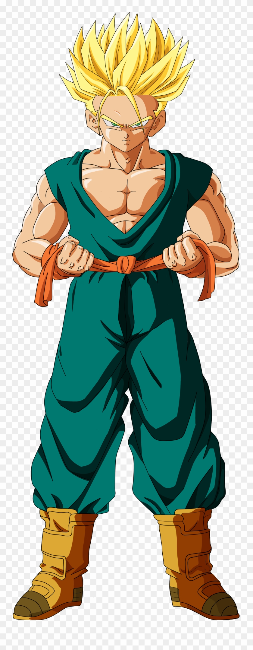 Dragon Ball Trunks Adult Clipart