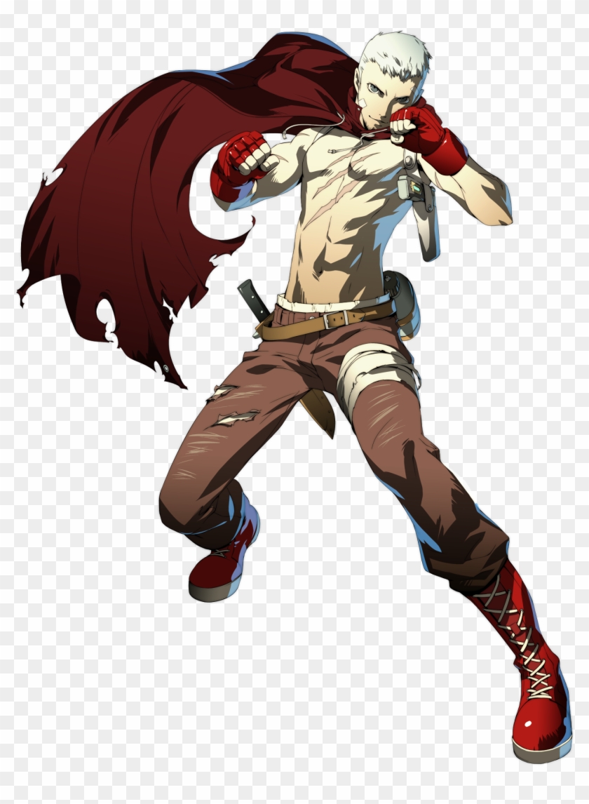 Persona 4 Arena Akihiko Clipart #5038004