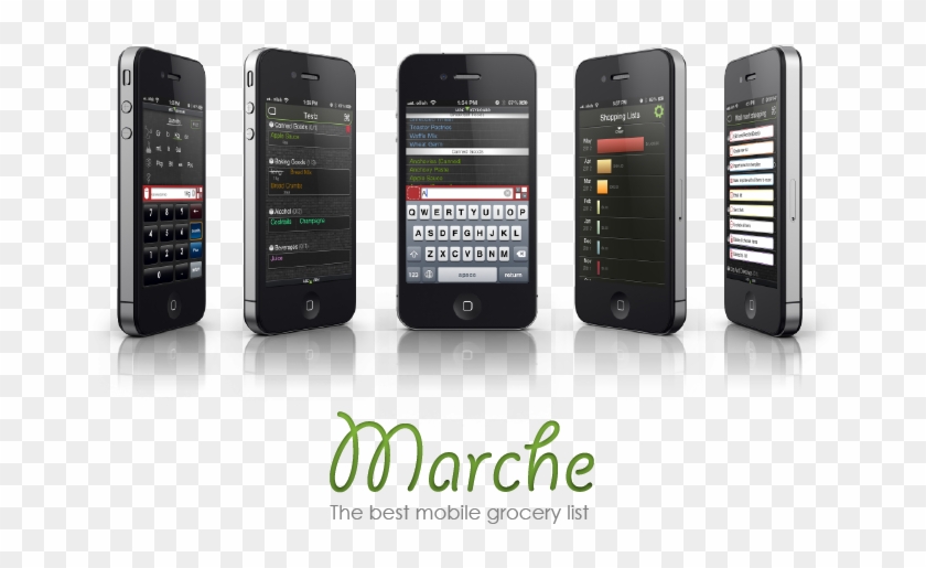 Grocery List-marche - Iphone Clipart
