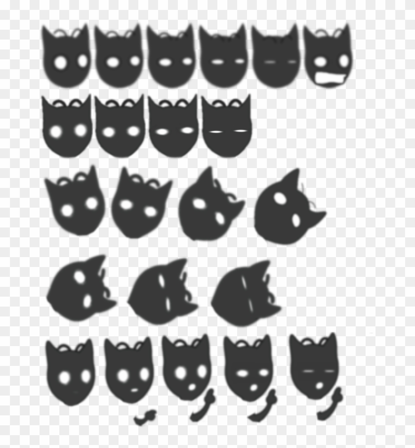 I Can Incorporate Other Body Parts In Sprites Of Various - Unity Cat Sprite Sheet Clipart #5038353