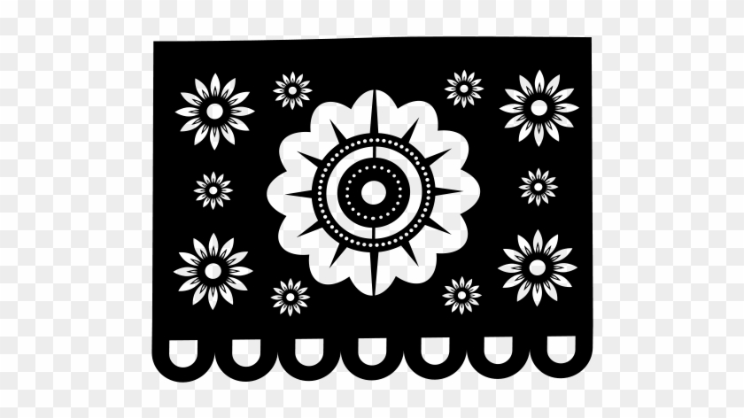 Papel Picado 1 Descargar Png - Portable Network Graphics Clipart #5038526