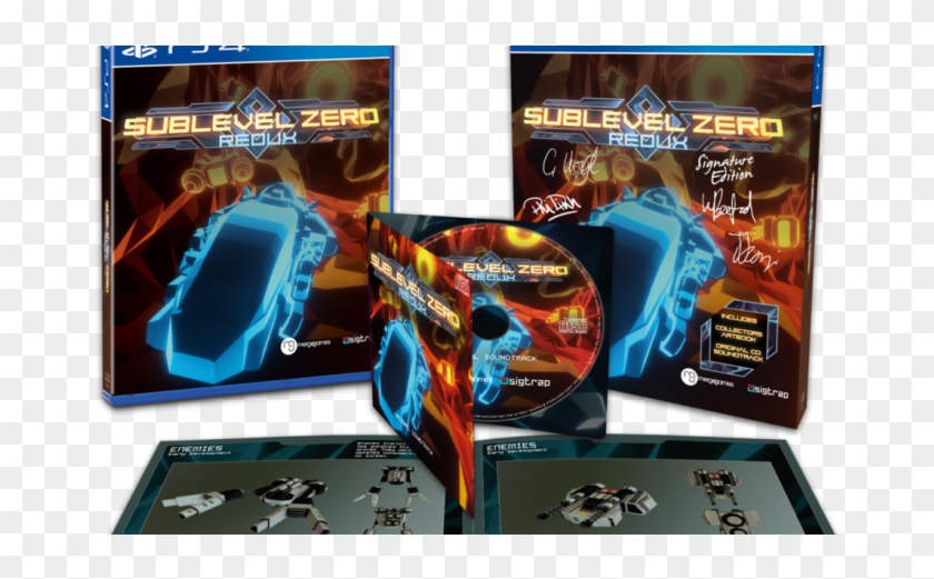 Sublevel Zero Redux Out Now On Ps4 And Xbox One - Pc Game Clipart