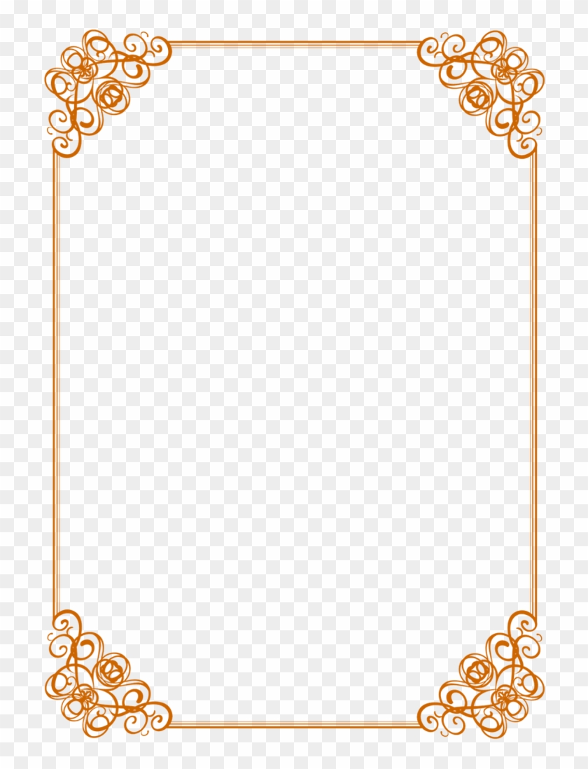 Clipart Borders And Frames - Printable Border For Certificate - Png Download #5038925