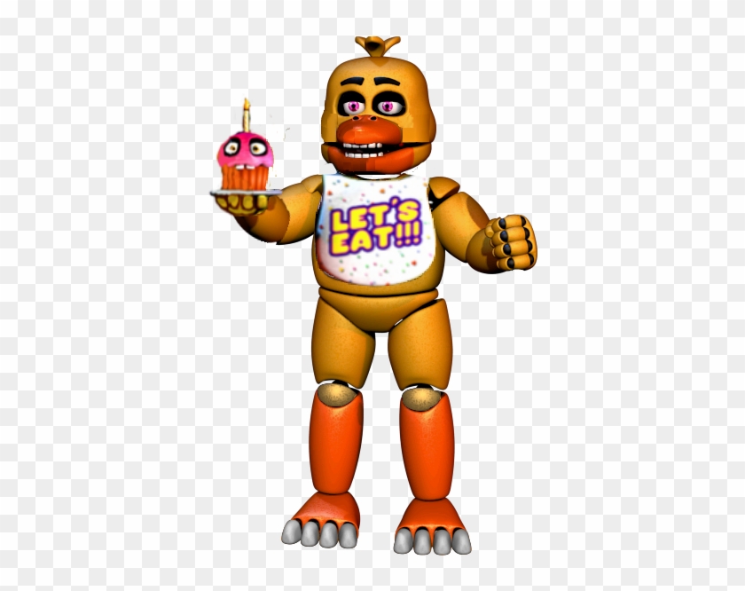 #fnaf #fnaf1 #fnaf6 #rockstar #chica #classic #rockstarchica - Five Nights At Freddy's 6 Chica Clipart #5038970