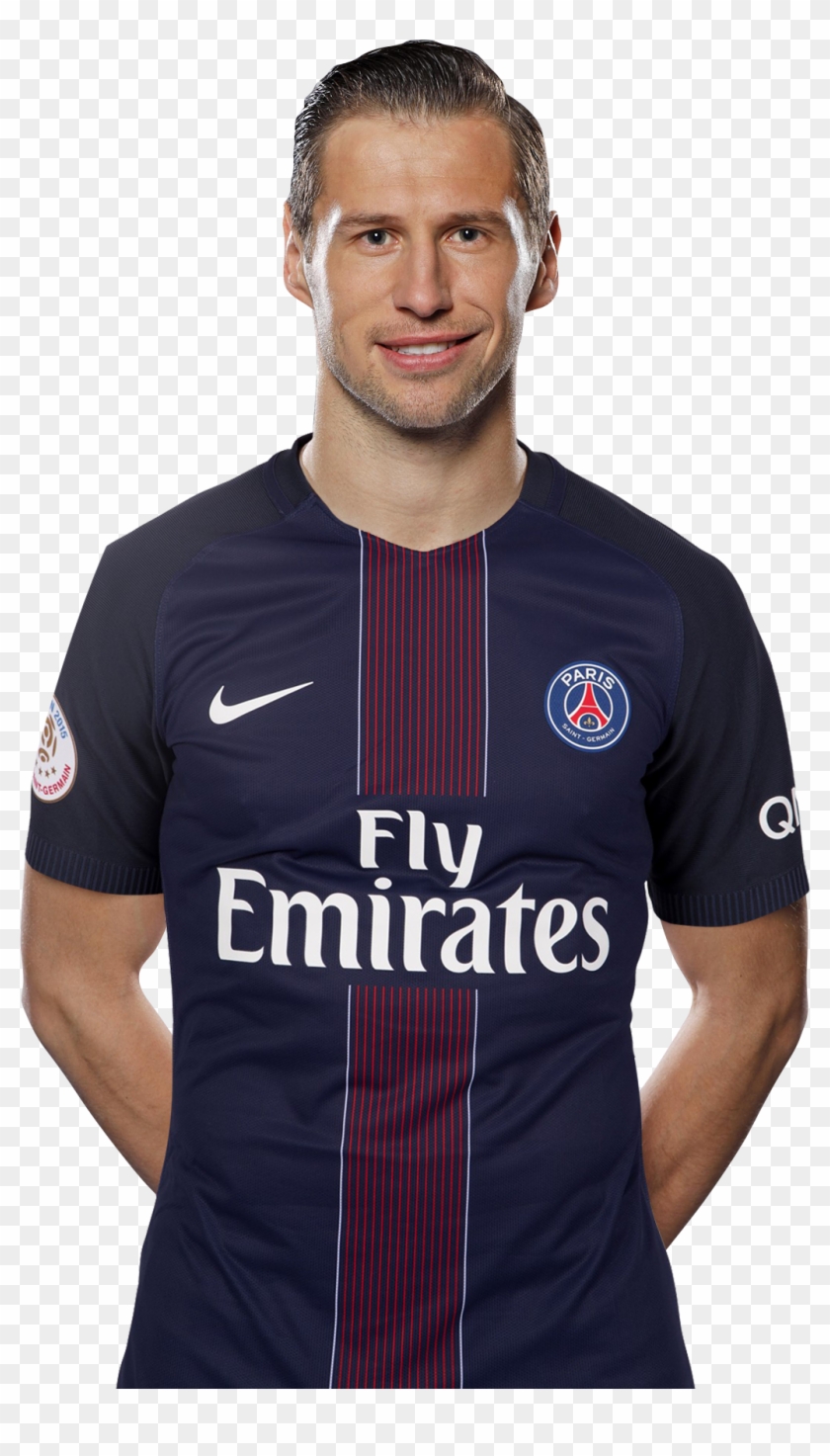 Grzegorz Krychowiak 7 1 Paris Saint - Paris Saint Germain 2016 2017 Jersey Clipart #5039237