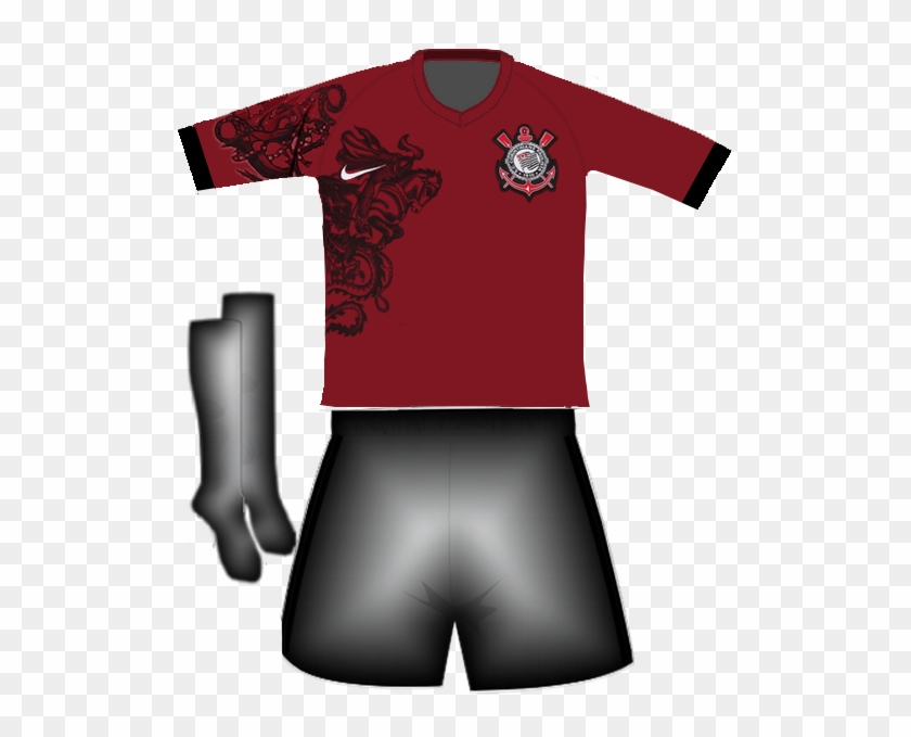 Corinthians Uniforme3 2011 - Kit Do Corinthians Png Clipart