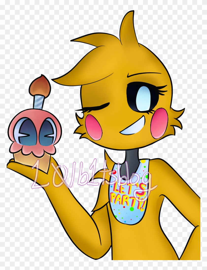 Toy Chica For A Fnaf Sl Amino Collab Https - Cartoon (#5039433)