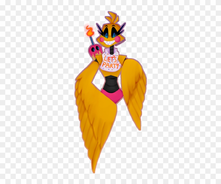 Cheatsy's "please Commission Me" Blog Stingray2303art - Drawing Fnaf 2 Toy Chica Clipart