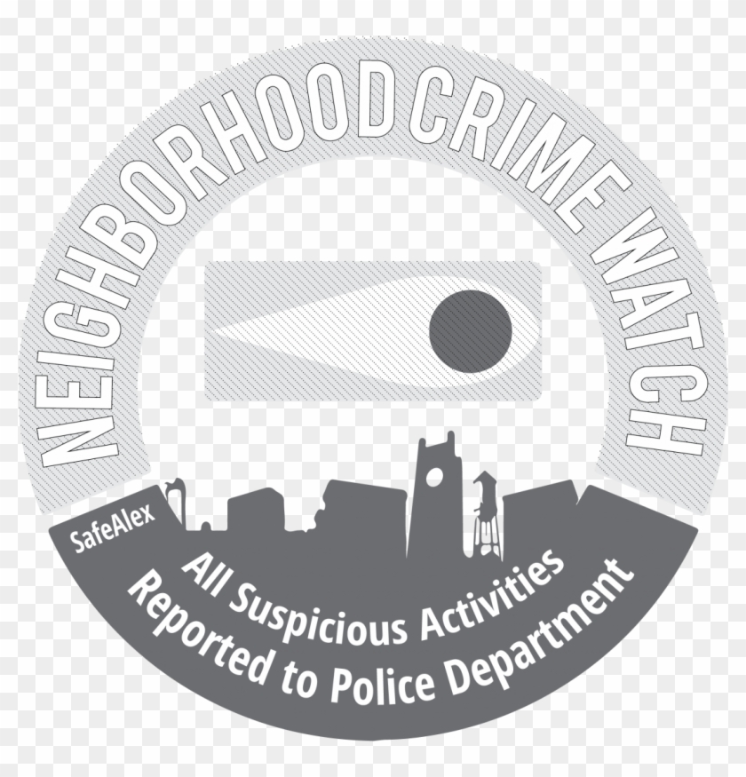 Neighborhood Watch - Circle Clipart #5039633