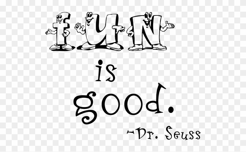 “fun Is Good” Word-art Freebie - Calligraphy Clipart