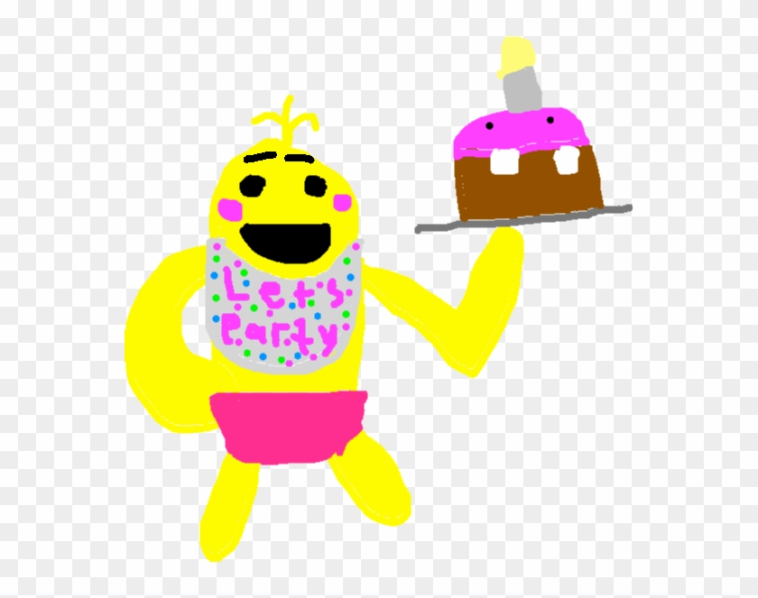 Toy Chica - Drawing Clipart