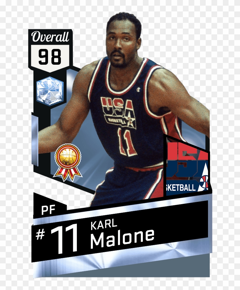 Karl Malone - Diamond Derrick Rose 2k18 Clipart #5039836