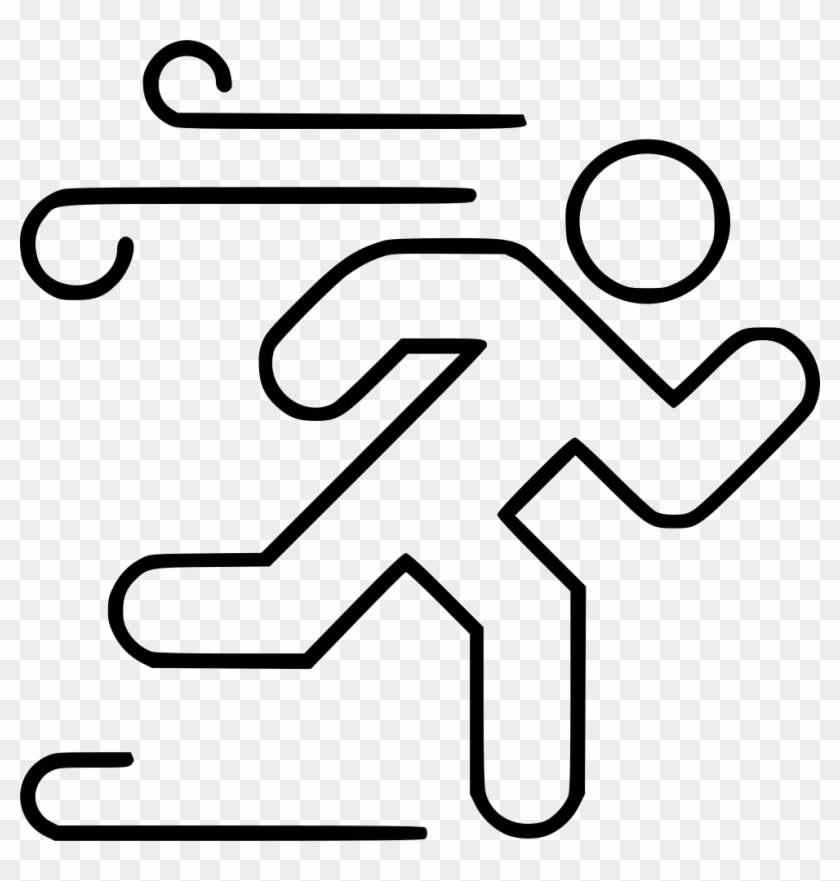 Png File - Jogging Sign Clipart