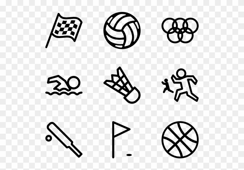 Poi Activities Outline - Drawing Icons Clipart #5040136