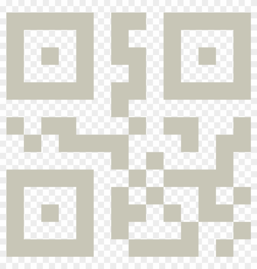 Qr Icon - Simple Qr Code Png Clipart