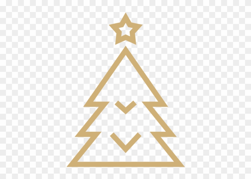Festive Season Afternoon Tea - Christmas Tree Icon Png Clipart #5040702