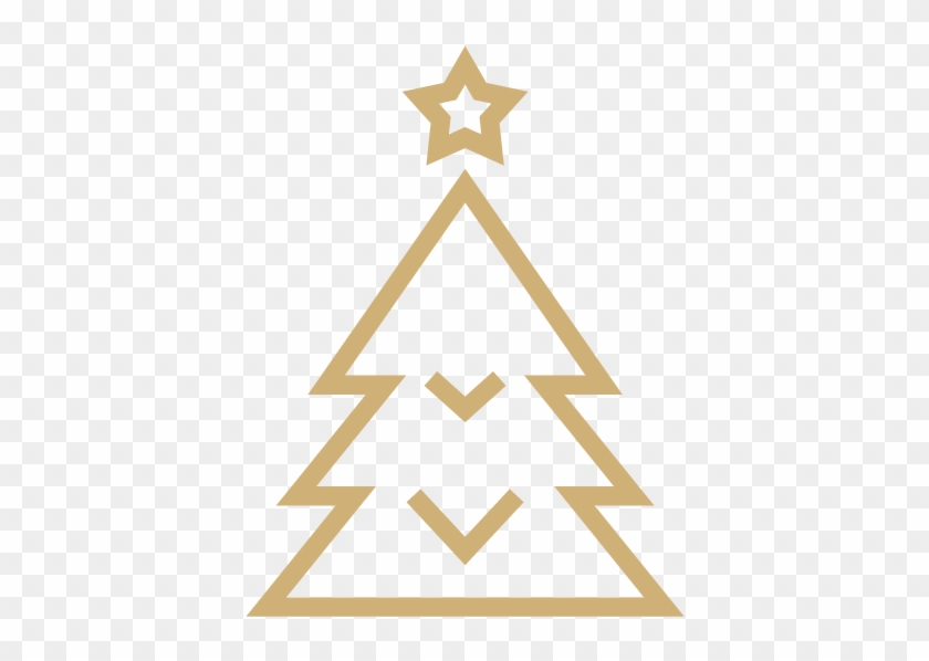 Festive Season Afternoon Tea - Christmas Tree Icon Png Clipart #5040702