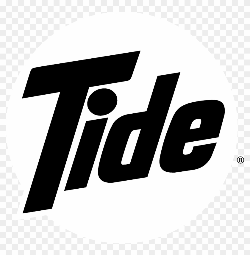 Tide Logo Black And White - Tide Detergent Clipart #5041106