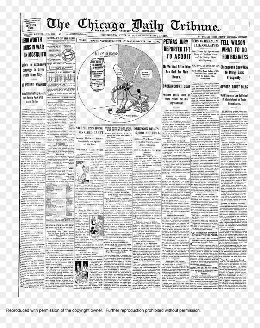 July 9, - Mafia Newspaper Clipart