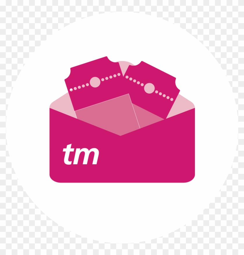 Delivering Tickets - Graphic Design Clipart