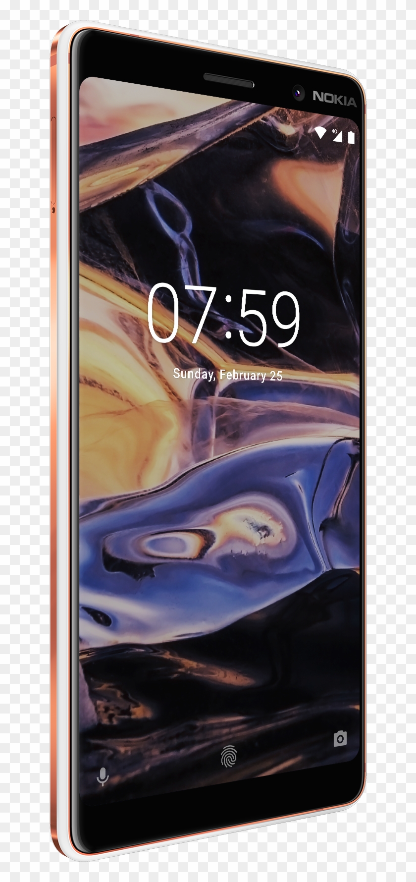 Nokia Smartphones Serves First Slice Of Android™ 9 - Nokia 7 Plus Clipart