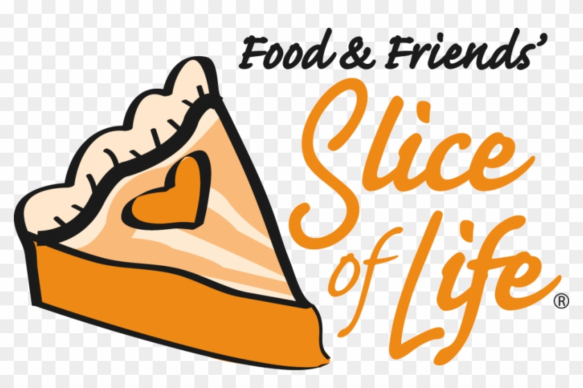 Helping People And Pets, One Pie At A Time - Slice Of Life Food And Friends Clipart