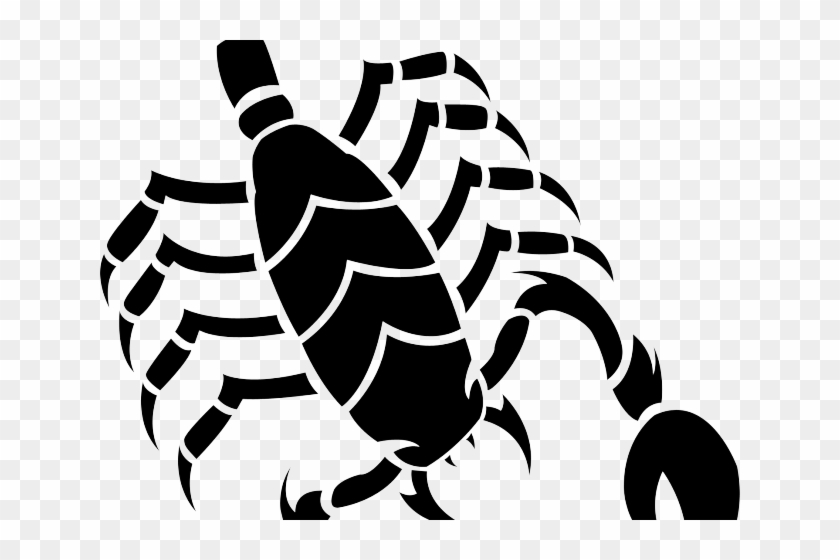 Scorpion Clipart Cool - Scorpion Drawing - Png Download #5043471
