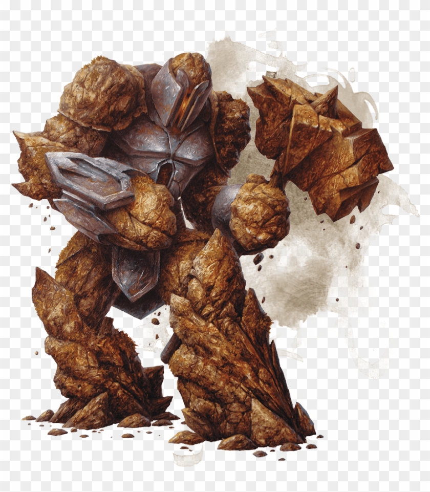 Earth Elemental Myrmidon - Princes Of The Apocalypse Elementals Clipart