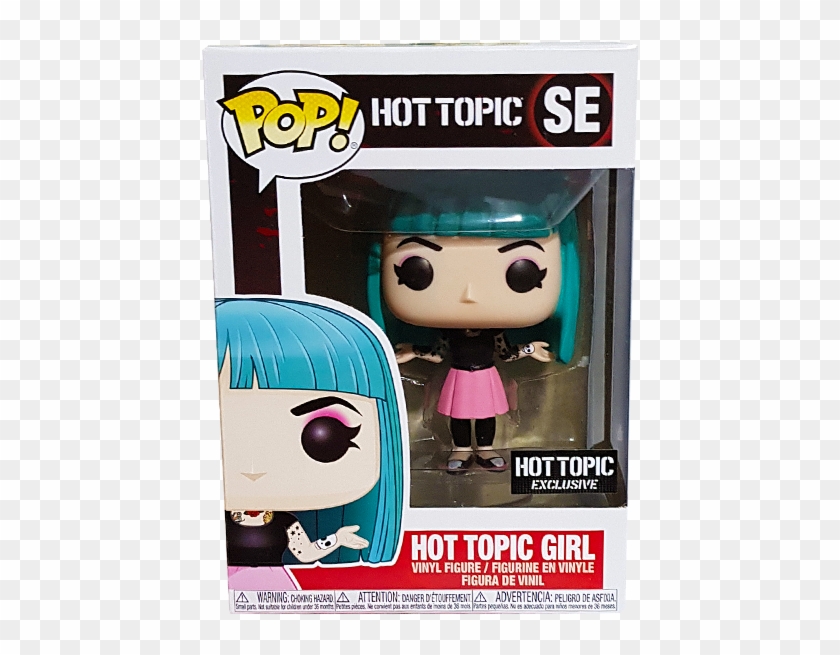 Hot Topic Girl Hot Topic Exclusive Pop Vinyl Figure - Hot Topic Girl Hot Topic Exclusive Funko Pop Clipart #5043695