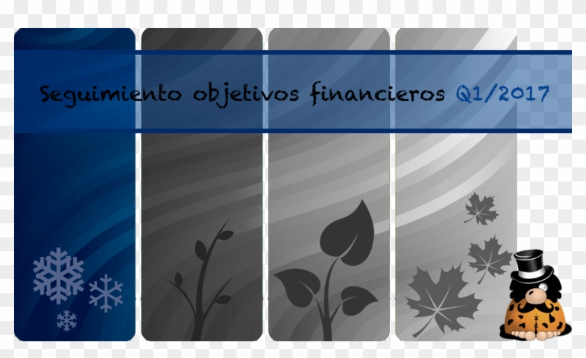 Seguimiento Objetivos Financieros Q1/2017 - 4 Seasons Clipart #5044793