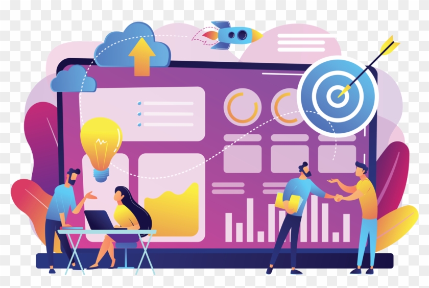 It's Time To Put Smart To Work With Productivity Features - Data Clipart