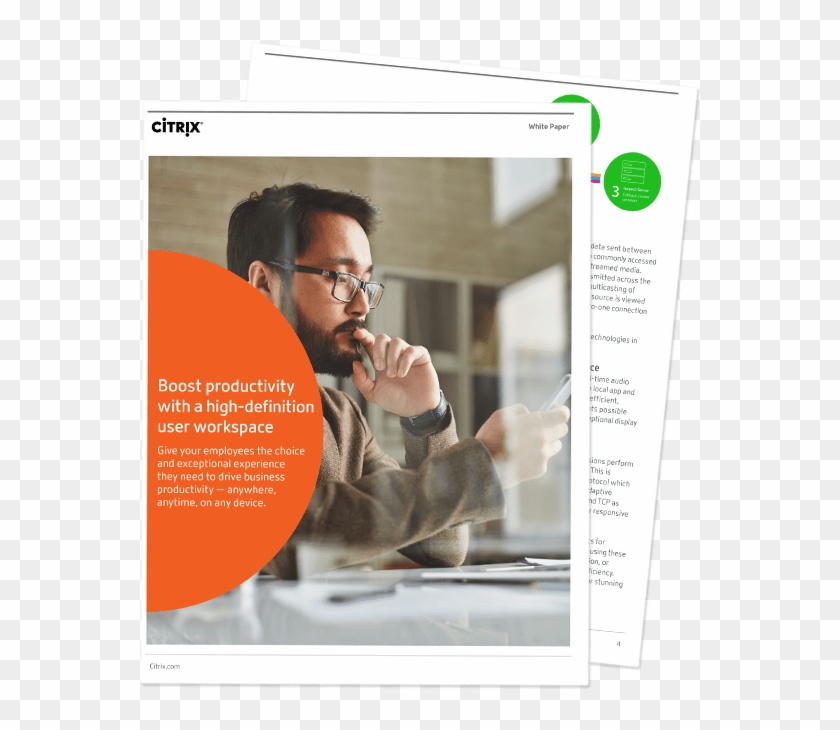 Boost Productivity With A High-definition Workspace - Citrix Ready Clipart