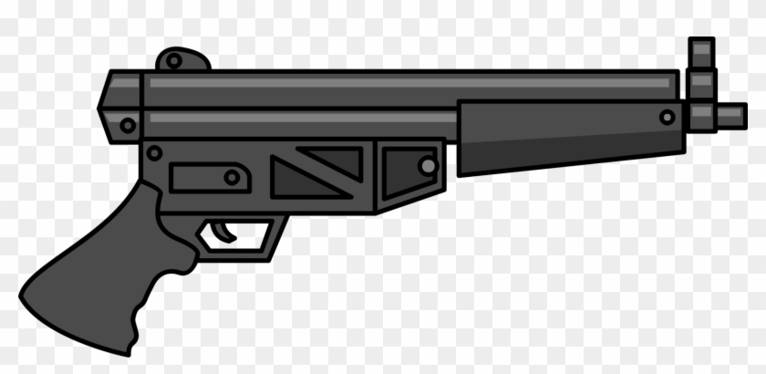 Trigger Pistol Firearm Air Gun Weapon - Silah Çizim Png Clipart
