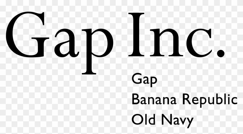 Gap Inc Logo Png Transparent - Gap Inc Clipart