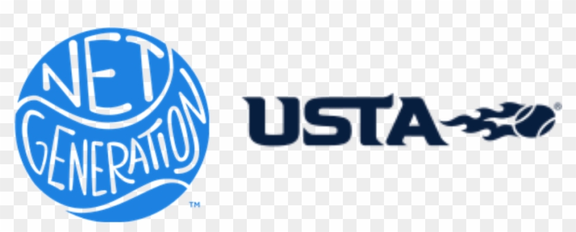 Tennis Brand - Usta Net Generation Logo Clipart #5045544
